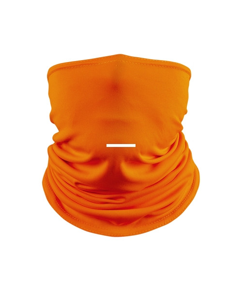 HQ Outfitters HQ-NG-BZ Neck Gaiter - Moisture Wicking, Blaze Orange - HQ-NG-BZ