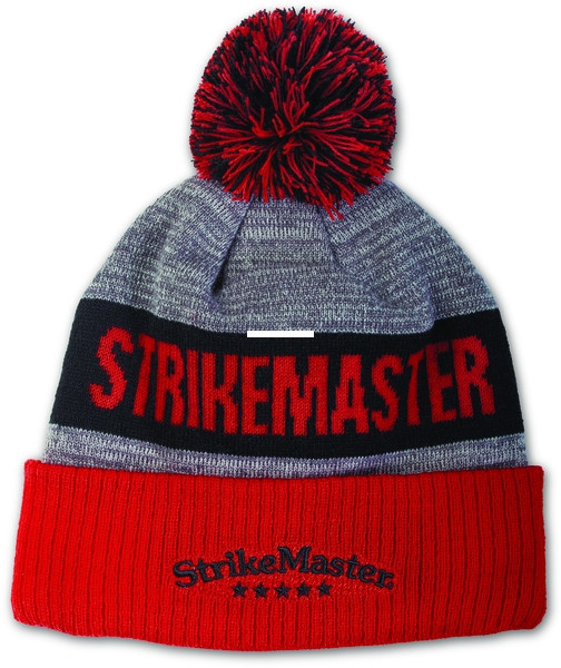 Strikemaster SMBEANIE5 Pom Beanie - Outer 100% Acrylic, Lining 100% - SMBEANIE5