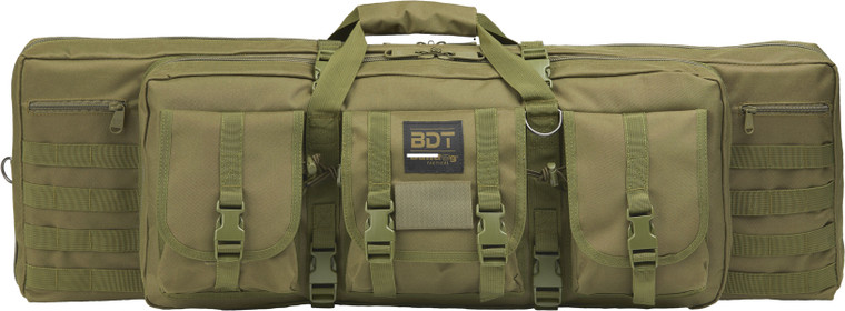 Bulldog BDT40-37G 37" Elite Single - Tactical Rifle Case, Green - BDT40-37G