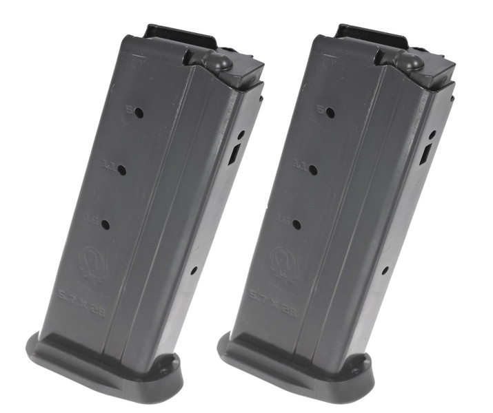 Ruger 90711 5.7x28MM, 20-Round - Magazine, Value 2-Pack - 90711