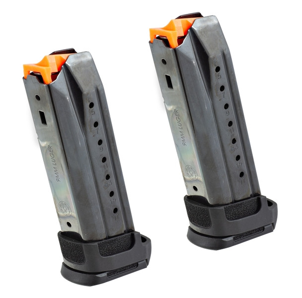 Ruger 90691 Security 9 Magazine - 9MM, 17 rd, 2 Pack - 90691