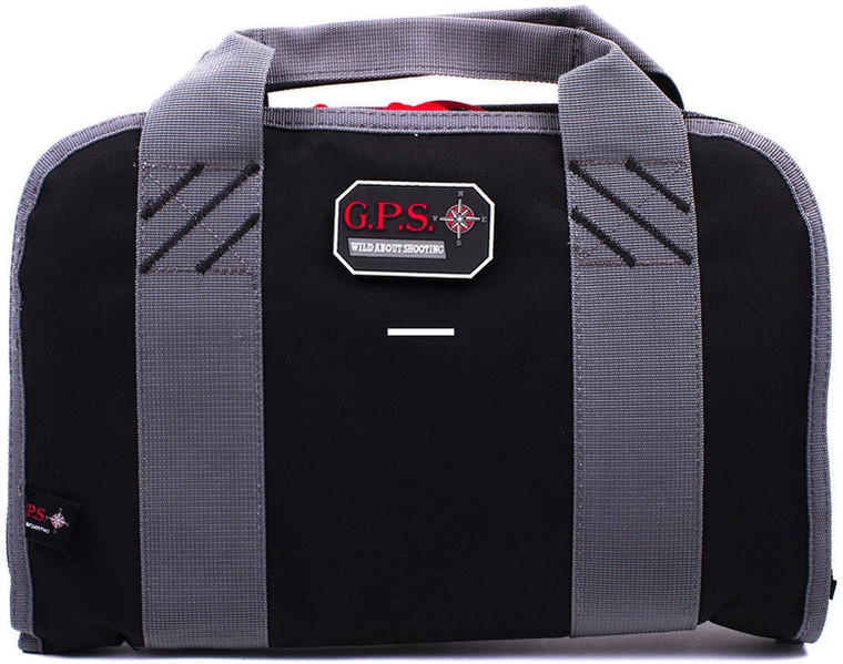 G.P.S. GPS-1308PC Double Pistol - Case w/Mag Storage & Dump Cup, Blk - GPS-1308PC