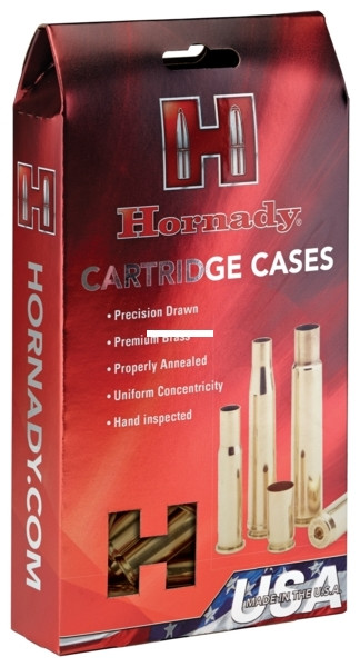 Hornady 8720 Unprimed Pistol - Cartridge Case 9MM LUGER, 200 Pack - 8720