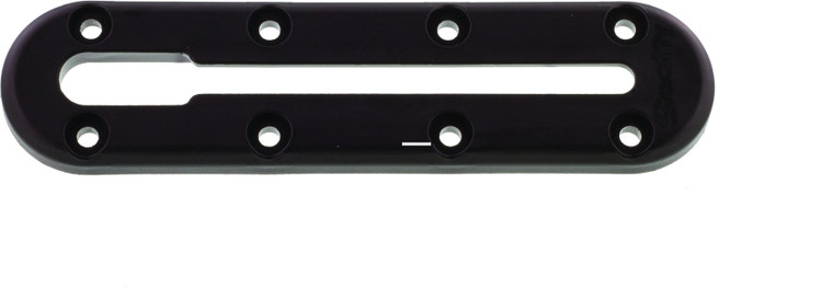 Scotty 0440-BK-4 Low Profile Track - 4" - 0440-BK-4