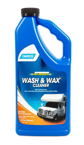 Camco 40493 Wash & Wax - Pro-Strength 32oz - 40493