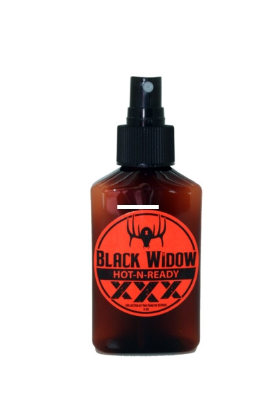 Black Widow Deer Lures R0168 Red - Label Southern, Hot-N-Ready XXX - R0168