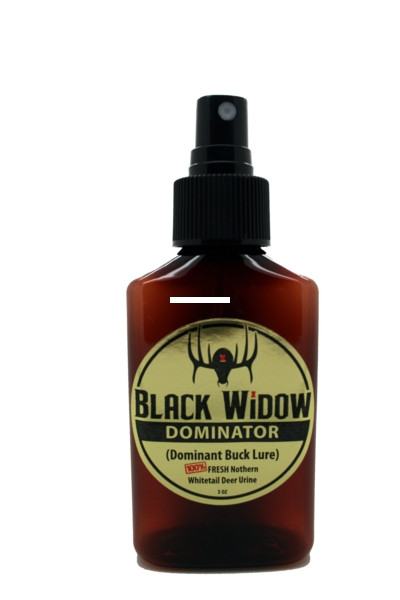 Black Widow Deer Lures G0021 Gold - Label Northern, Dominator 3oz. - G0021