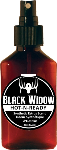 Black Widow Deer Lures BW0526 - Synthetic, Hot-N-Ready 3oz., Doe - BW0526