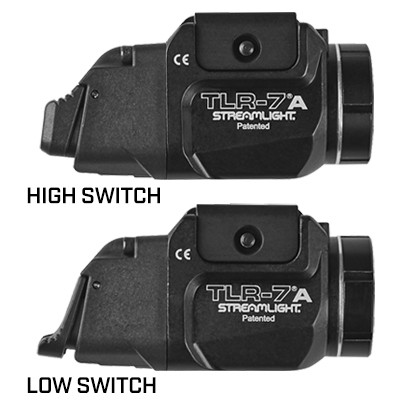 Streamlight 69424 TLR-7A Flex Low - Profile, Rail Mounted Tactical - 69424