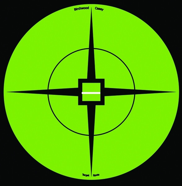 Birchwood Casey BC-33936 Target - Spots 6" Green- 10 Spots - BC-33936