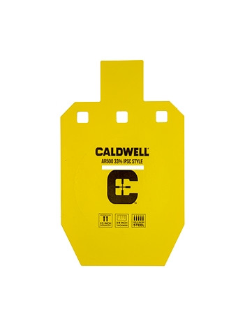 Caldwell 1116697 AR500 33% IPSC - Steel Target - 1116697
