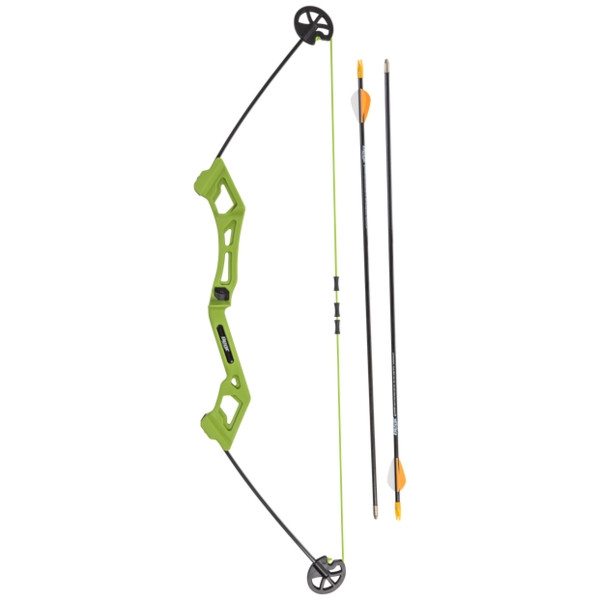Bear Archery AYS6201GR Valiant - youth bow set 7-16 lbs flo green - AYS6201GR