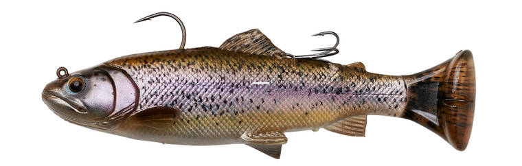 Savage Gear 3388 3D Pulse Tail - Trout RTF 6" Ghost Trout - 3388