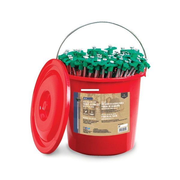 Stansport 818-100 Nail Stake with - T-Top- Steel - 100 Pack - 818-100