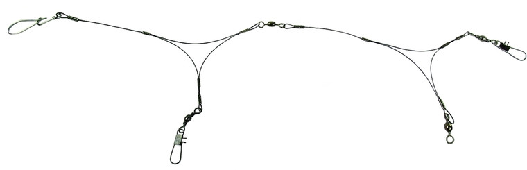 Sea Striker SNPR-60 Snapper Rig - 60Lb Coated Wire, Double Drop - SNPR-60 Sea Striker SNPR-60 Snapper Rig - 60Lb Coated Wire, Double Drop - SNPR-60