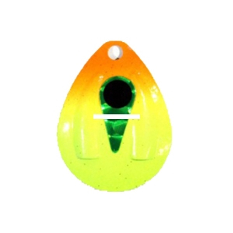 JB Lures VTM1 Ventilator Spinner - Rig #3-1/2 Blade #4 Red Hook - VTM1