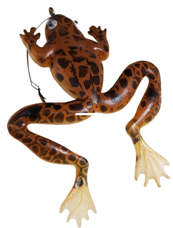 Creme 1800-162 Burke Rigged Frog - 3-1/2" Brown - 1800-162 Creme 1800-162 Burke Rigged Frog - 3-1/2" Brown - 1800-162