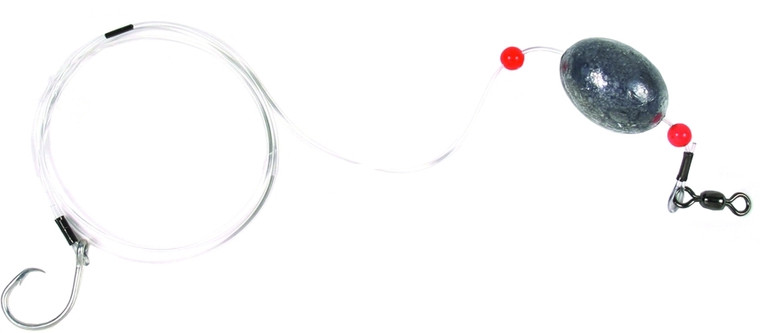 Sea Striker SRCH4 Circle Hook - Snapper Grouper Rig, 4oz Egg Sinker - SRCH4