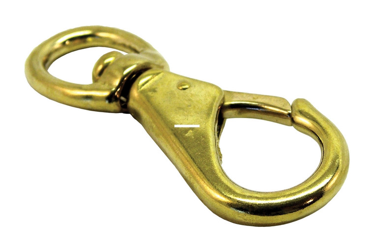 Shoreline Marine SL52160 Eye Snap - Swivel 3-1/4" Brass - SL52160