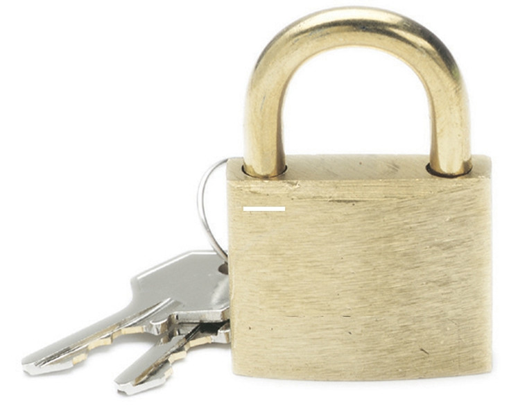 Shoreline Marine SL52168 Padlock - 1-1/4" Brass - SL52168