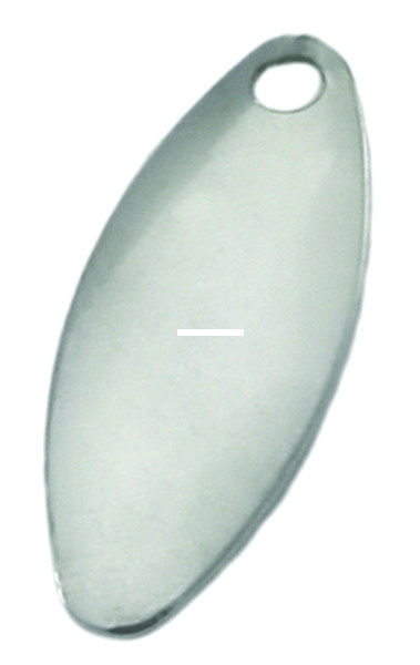 Gibbs 0065-12N Willow Leaf Mini - Troll #12, Nickel - 0065-12N