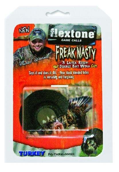 Flextone FLX-FLXTK022 Freak Nasty - Turkey Mouth Call, Triple Reed - FLX-FLXTK022