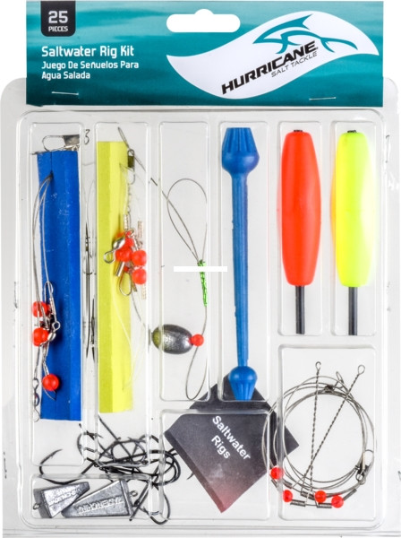 Hurricane HSWRIGKIT Saltwater Rig - Kit 25Pc - HSWRIGKIT