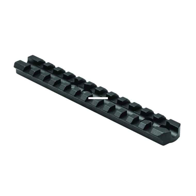 NcSTAR MSHRCVMOS Mossberg 500/590 - Shotgun Receiver Rail Mount, Black - MSHRCVMOS