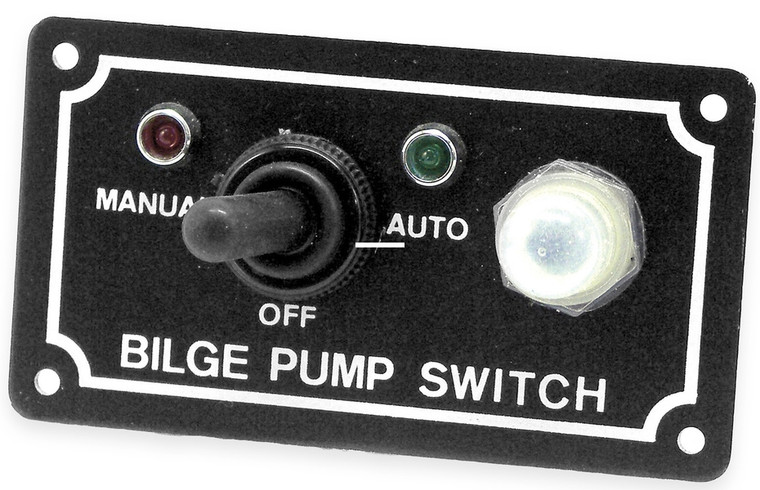 Shoreline Marine SL52268 Bilge Pump - Switch 3-Way Panel - SL52268