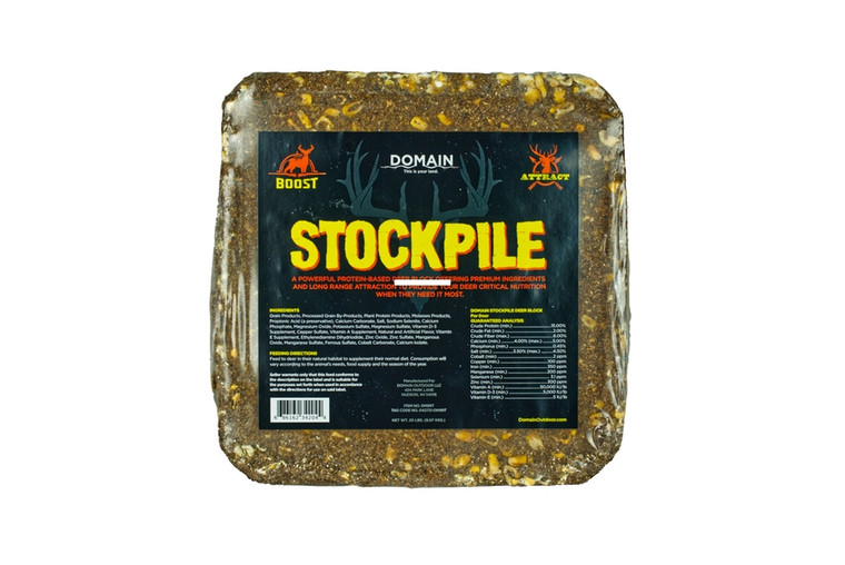 Domain STCKPLE20 Stockpile Deer - Block, 20 lbs. - STCKPLE20