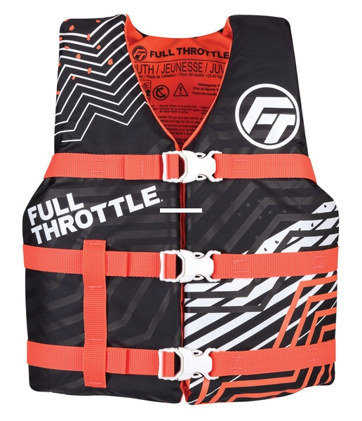 Full Throttle 112200-105-002-22 - Youth Nylon Pink Youth - 112200-105-002-22