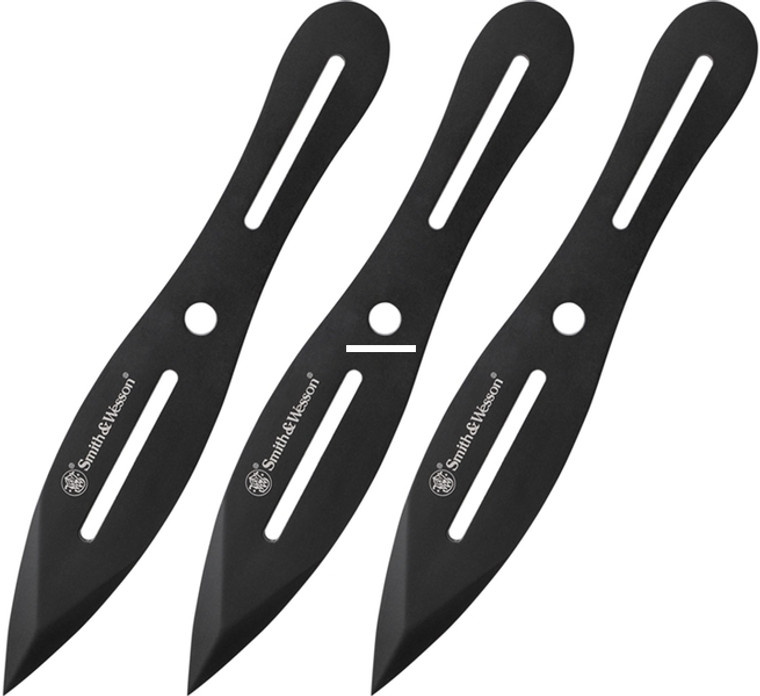 Smith & Wesson SWTK8BCP 3 Pack 8" - Throwing Knives - SWTK8BCP Smith & Wesson SWTK8BCP 3 Pack 8" - Throwing Knives - SWTK8BCP