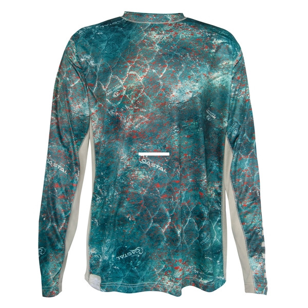 Calcutta CPLSMOKF-L Performance - Poly Long Sleeve, Mossy Oak - CPLSMOKF-L