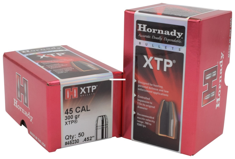 Hornady 45230 Traditional Pistol - Bullets 45 .452 300Gr HP XTP 50Rnd - 45230
