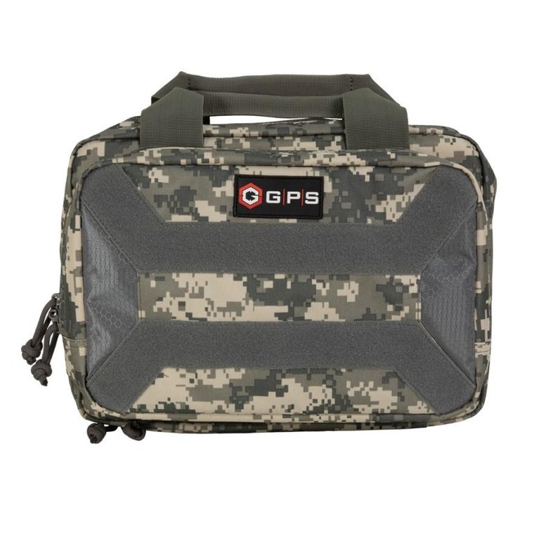 G.P.S. GPS-PC15-ACU 15" Pistol Case - 13 L x 9 H x 5.5 W - ACU Camo - GPS-PC15-ACU