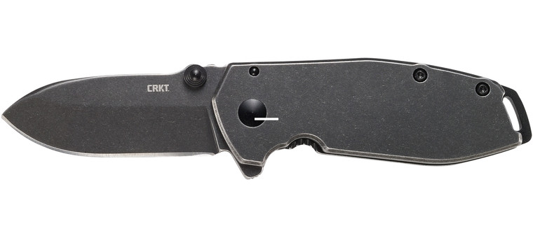 CRKT 2493 Squid Assisted Folding - Knife, 2.37" Blade, Black w/ Frame - 2493