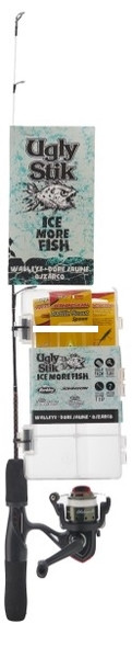 Shakespeare USIMF-PAN UGLY STIL Ice - More Fishing Pan Fish combo Kit. 25 - USIMF-PAN