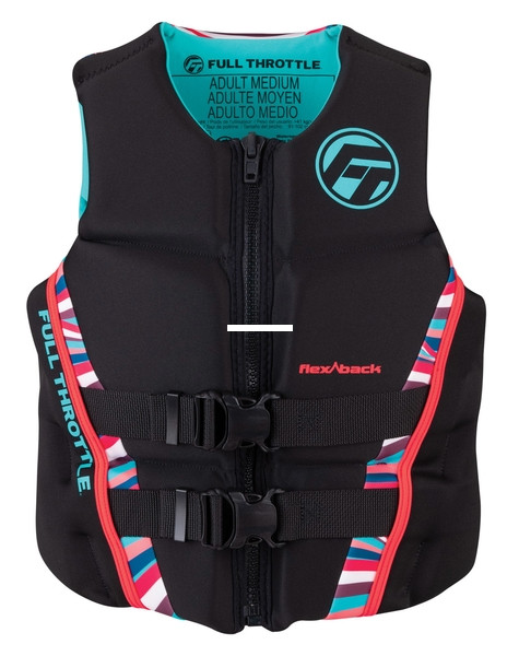 Full Throttle 142500-105-840-22 - Womens Rapid-Dry Flex-Back Pink L - 142500-105-840-22