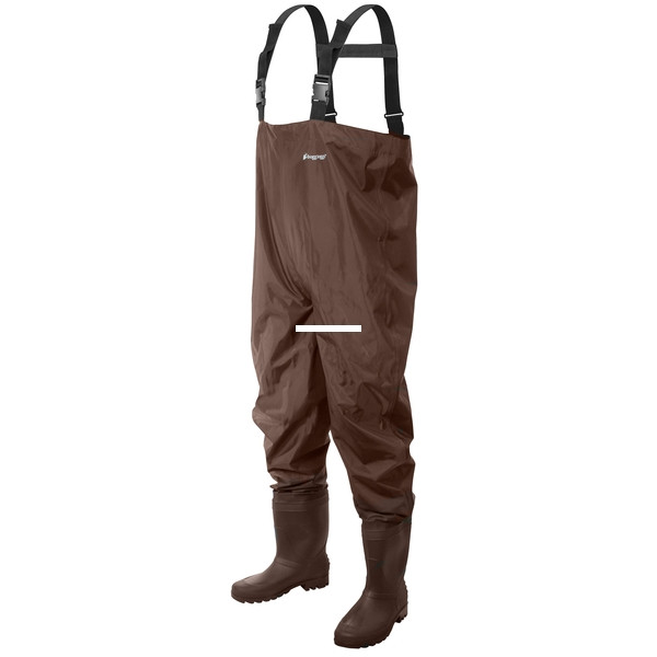 Frogg Toggs 2RN011-304-080 Men's - Rana PVC Lug Chest Wader | Brown | - 2RN011-304-080