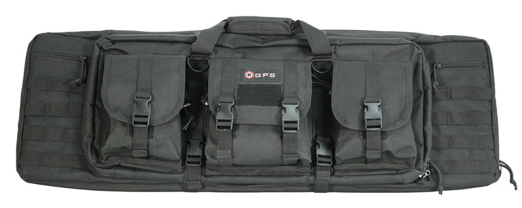 G.P.S. GPS-DRC36 36" Double Rifle - Case, 36 L x 12.75 H x 9 W - Blk - GPS-DRC36
