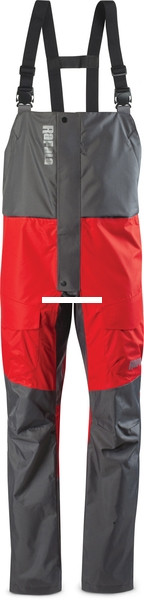 Rapala RR1B-L Rain Bib, 100% - Polyester, 2 Warming Pockets - RR1B-L