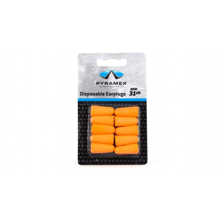 Pyramex Safety Products - Ret 5pr Uncord Disp Earplugs 32db Pkg - PYDP1000