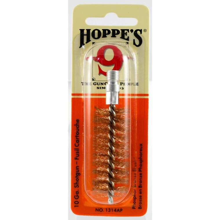 Hoppe's - Bronze 10ga Shotgun Bore Brush - 1314AP