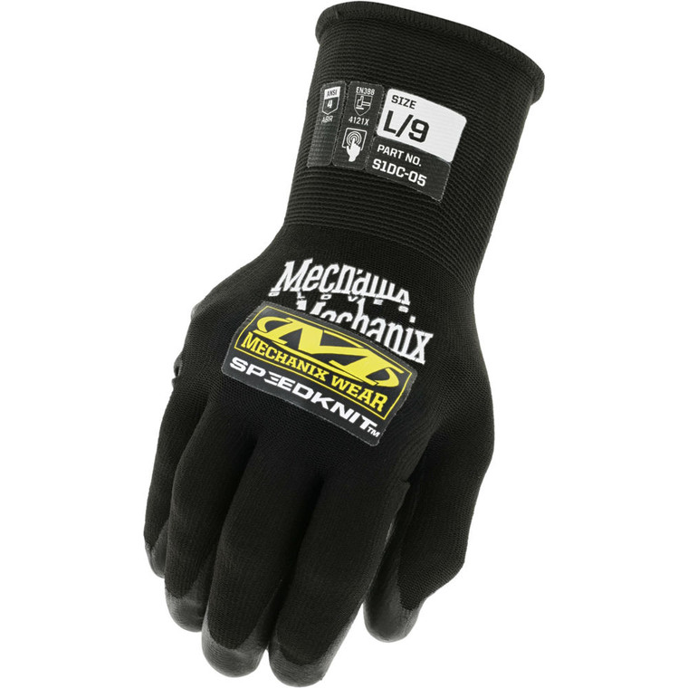 Mechanix Wear - Speedknit S1dc05 Gloves Xl Black - S1DC05010