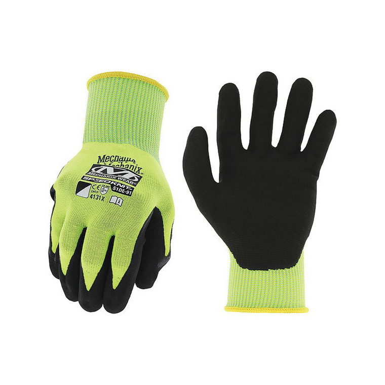 Mechanix Wear - Speedknit Utility Hi Viz Ylw X-large - S1DE91011