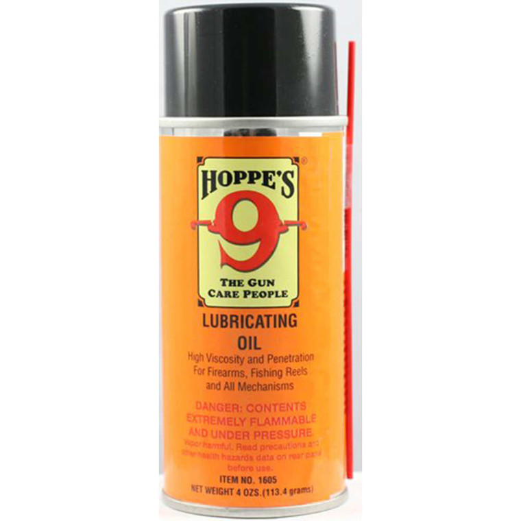 Hoppe's - Lubricating Oil 4oz Aerosol Can - 1605