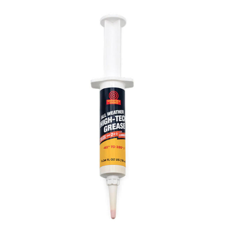 Shooter's Choice - High Tech Grease 10cc Syringe - SHFG10CC