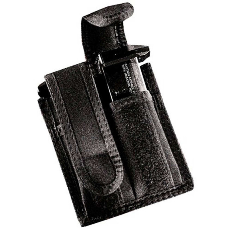 Uncle Mike's - Gm Med Blk Ss/ds Dbl Mag Case - 22012C