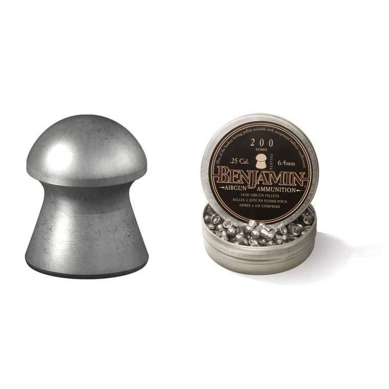 Crosman - Domed Pellet 25 Cal 27.9 Gr 200 Ct - BD225 Crosman - Domed Pellet 25 Cal 27.9 Gr 200 Ct - BD225