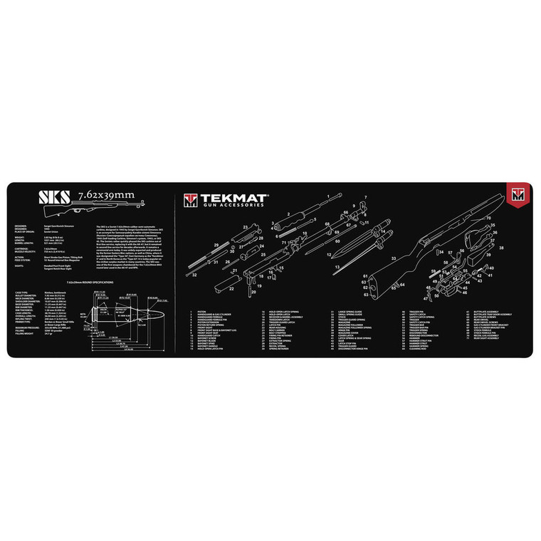 Tekmat - Tekmat Sks - 12x36in - TEKR36SKS